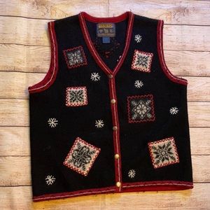 Vintage Women’s Woolrich ❄️ Wool Vest size M